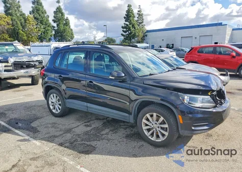 2018 Volkswagen Tiguan Limited z USA, uszkodzony, nr VIN WVGAV7AX2JK004403